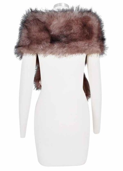 Earizer Sincerity Faux Fur Wrap