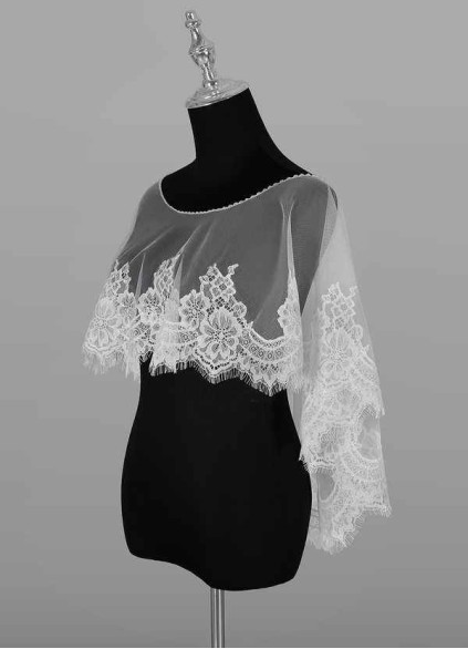 Earizer Delight Lace Tulle Wrap