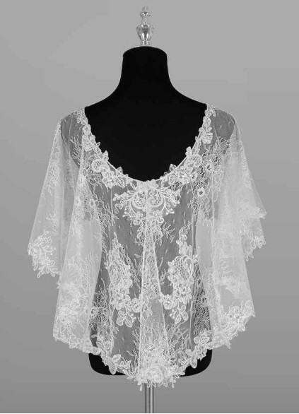 Earizer Hodesh Lace Tulle Wrap