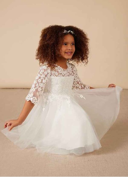 Earizer lindsay Flower Girl Dress