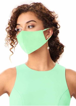 Earizer Non-Medical Matte Satin Reusable Face Mask With Adjustable Loop