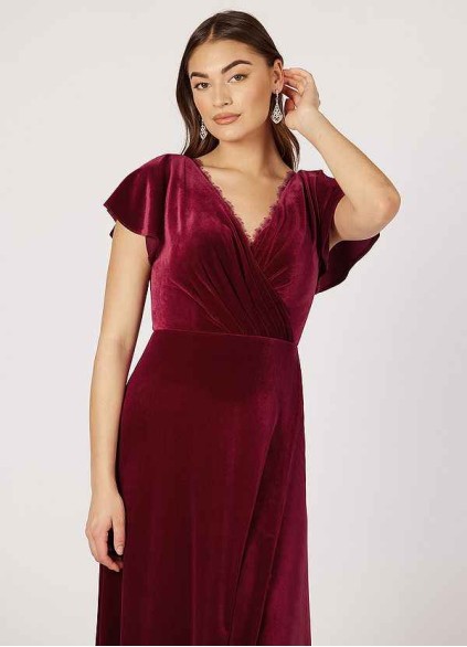 Earizer Bellamy Velvet Dress