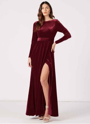 Earizer Brynn Velvet Dress