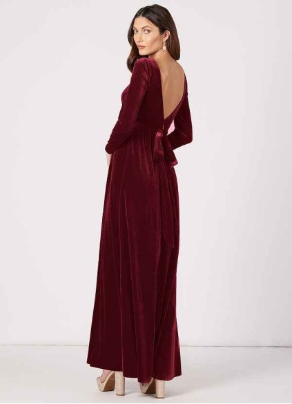 Earizer Brynn Velvet Dress