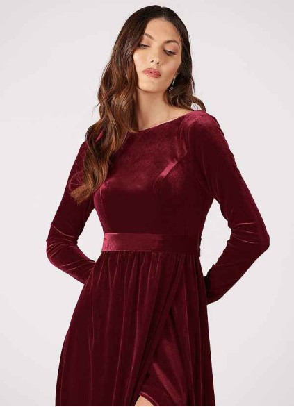 Earizer Brynn Velvet Dress