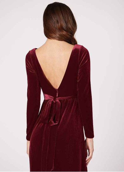 Earizer Brynn Velvet Dress