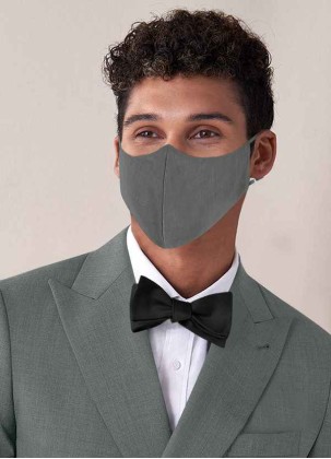 Earizer Men's Non-Medical Reusable Suiting-style Face Mask