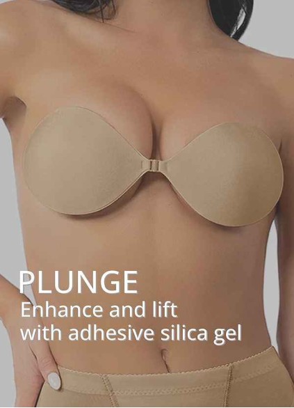 Strapless Backless Adhesive Bra