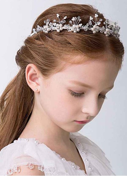 Juno Flower Girl Headpiece