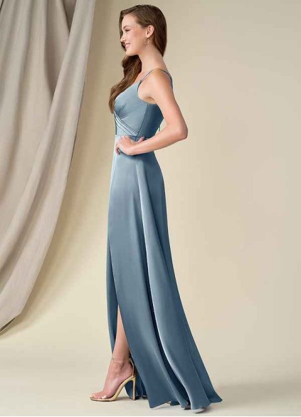 Earizer Dalilah Stretch Satin Dress