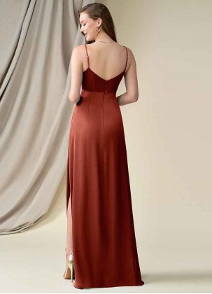 Earizer Esmee Stretch Satin Dress