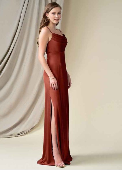 Earizer Esmee Stretch Satin Dress