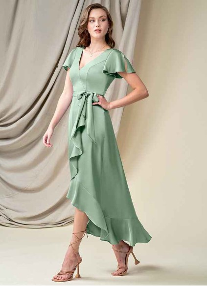 Earizer Lexis Stretch Satin Dress