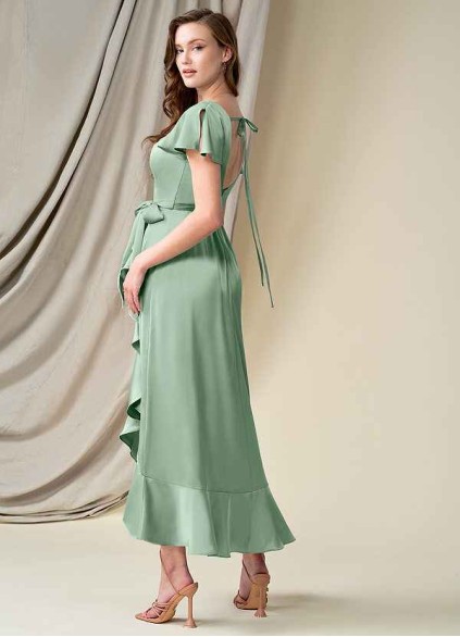 Earizer Lexis Stretch Satin Dress