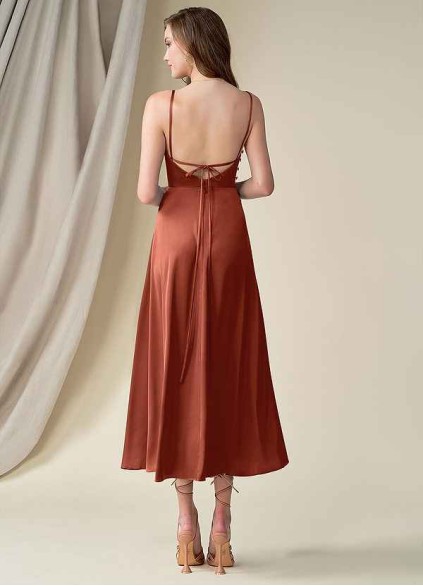 Earizer Ceci Stretch Satin Dress