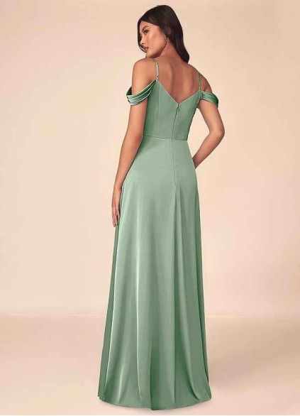 Earizer Ocean Stretch Satin Dress