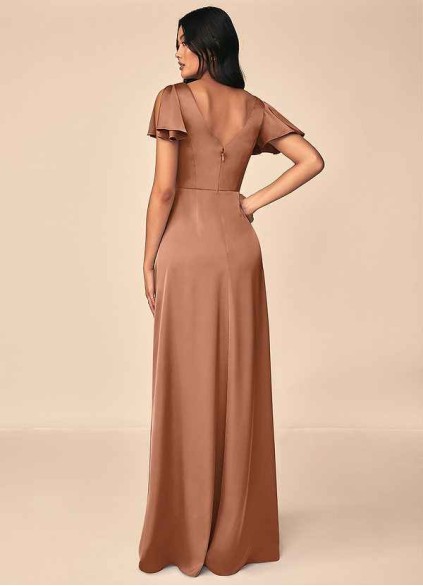 Earizer Soren Stretch Satin Dress