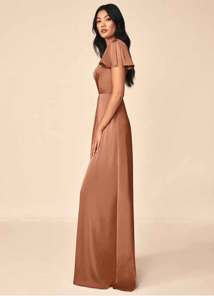 Earizer Soren Stretch Satin Dress