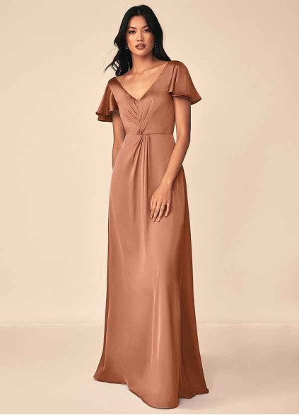 Earizer Soren Stretch Satin Dress