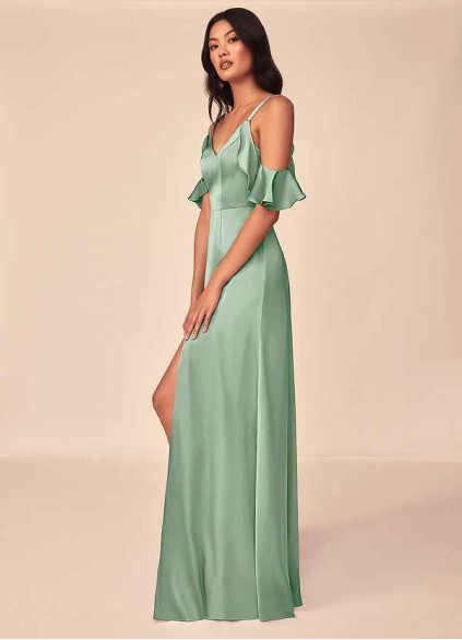 Earizer Andie Stretch Satin Dress