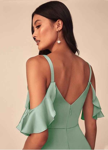 Earizer Andie Stretch Satin Dress