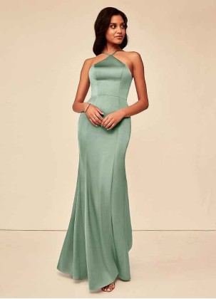 Earizer Stacey Stretch Satin Dress