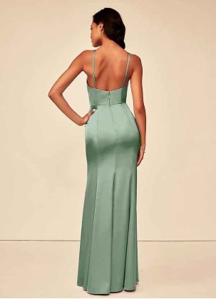 Earizer Stacey Stretch Satin Dress