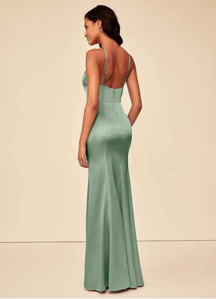 Earizer Stacey Stretch Satin Dress