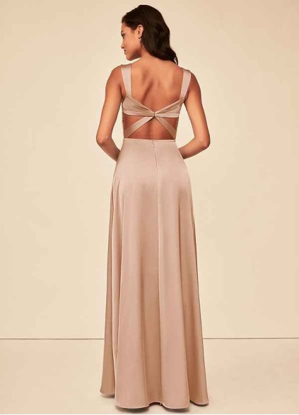 Earizer Alexia Stretch Satin Dress