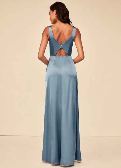 Earizer Jess Stretch Satin Dress