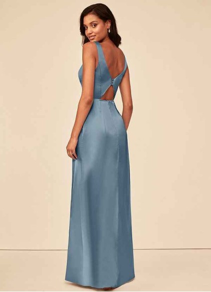 Earizer Jess Stretch Satin Dress