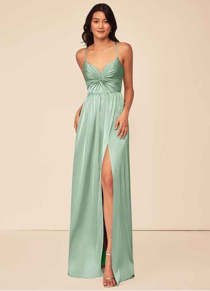 Earizer Raya Stretch Satin Dress