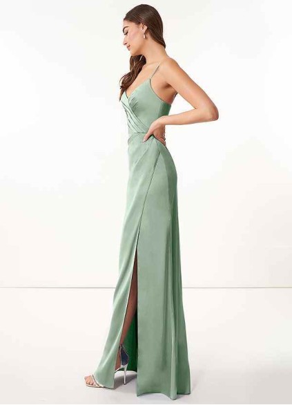 Earizer Maci Stretch Satin Dress