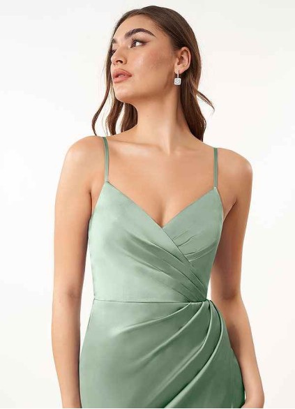 Earizer Maci Stretch Satin Dress