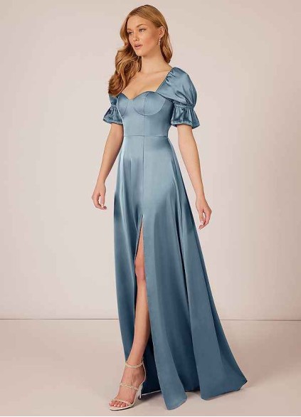 Earizer Harlie Stretch Satin Dress