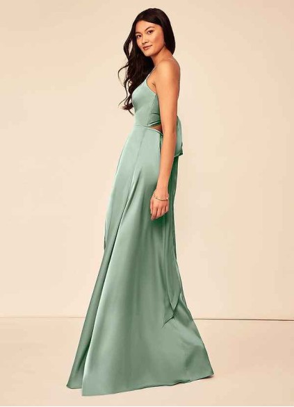 Earizer Alexandria Stretch Satin Dress