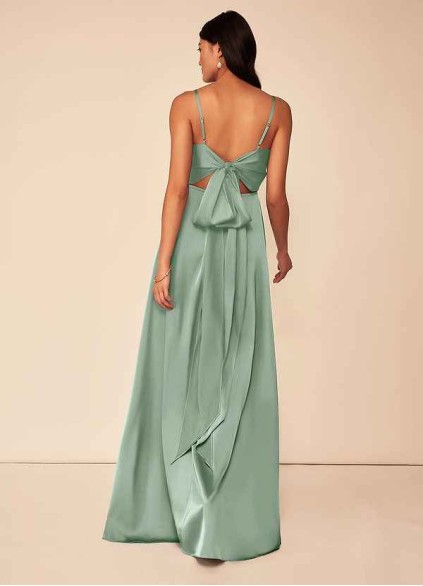 Earizer Alexandria Stretch Satin Dress