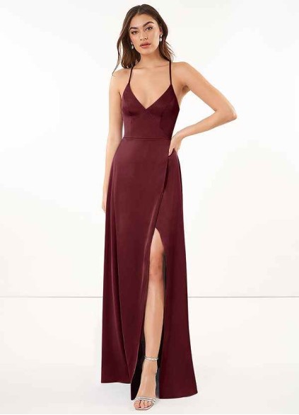 Earizer Maksim Stretch Satin Dress