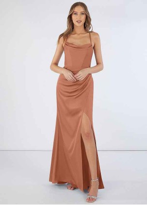 Earizer Marzia Stretch Satin Dress