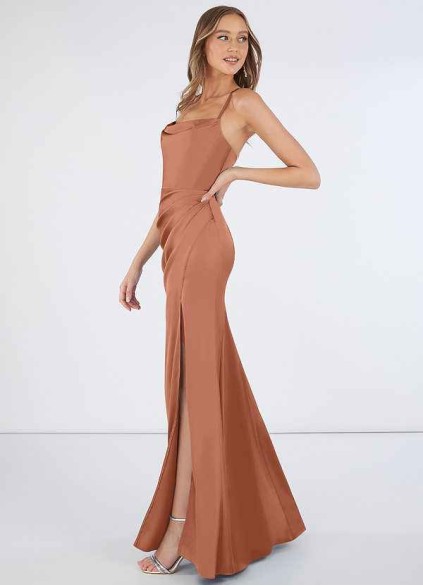 Earizer Marzia Stretch Satin Dress