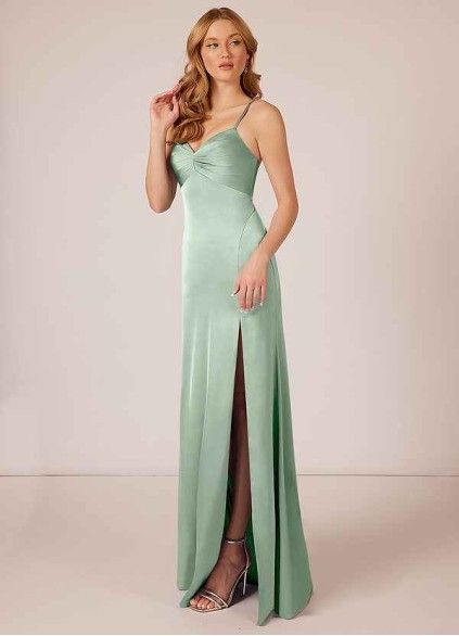 Earizer Linia Stretch Satin Dress