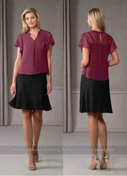 Earizer Abby Blouse
 ( Final Sale )