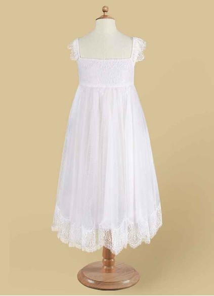 Earizer Guava Flower Girl Dress