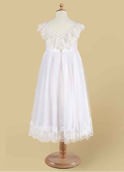 Earizer Guava Flower Girl Dress