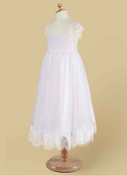 Earizer Guava Flower Girl Dress