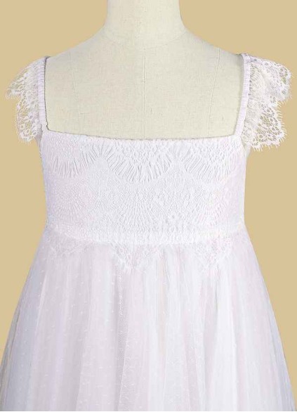 Earizer Guava Flower Girl Dress