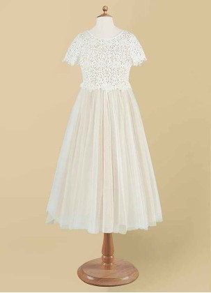 Earizer Petal Flower Girl Dress