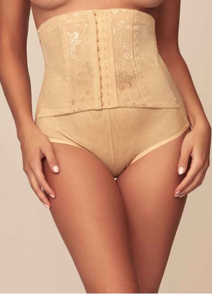 High Waisted Compressing Corset Tummy Shaper Briefs