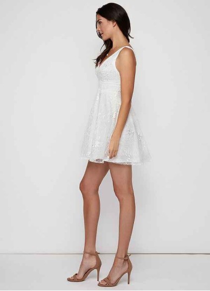 Blush Mark Sweet Belle Lace Mini Dress