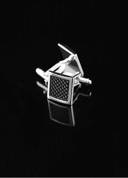 Traditional Square Cuff Links